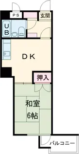 サンシャイン道野【606号室】の間取り
