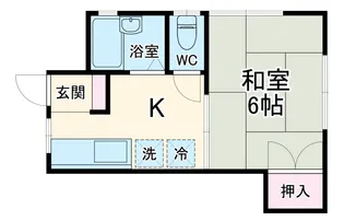 Fコーポ【1階】の間取り
