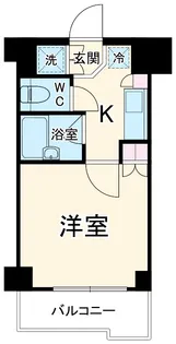 ルーブル武蔵新城【7階】の間取り