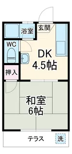 青葉ハイツ【2階】の間取り