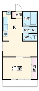 稲毛マンション【301号室】の間取り