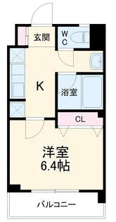 ヴァンヴェール1【2階】の間取り