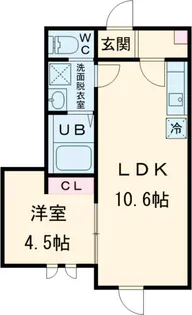 GRADUS高根台【3階】の間取り