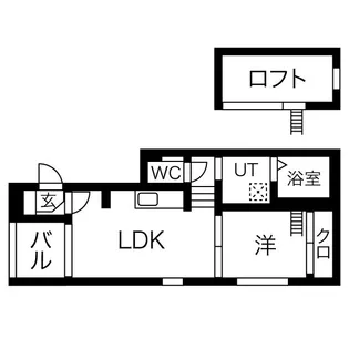 ハーモニーテラス愛知町5【2階】の間取り