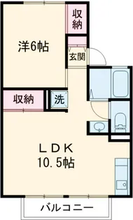 セジュール【1階】の間取り