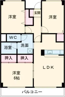アーバンコートK【4階】の間取り