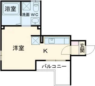 七番館【3階】の間取り