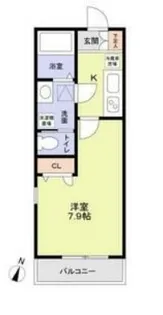 SUNNY COURT【1階】の間取り