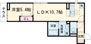 グレース上篠崎【3階】の間取り