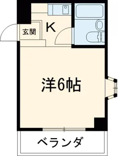 シルクウッド【4D号室】の間取り