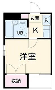 ザ・ハウス中村公園【404号室】の間取り