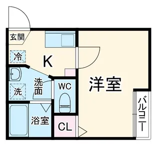 さくらひなたのSENTIERO【1階】の間取り