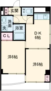 リヴァーストーン【1階】の間取り