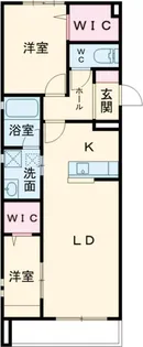 MIKASAレジデンス【1階】の間取り