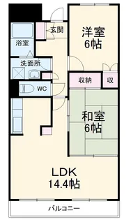 ステーションプラザⅡ【2階】の間取り