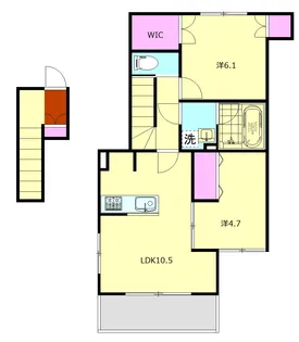 La Luce【2階】の間取り
