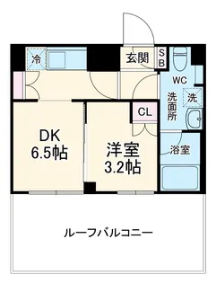 ハーモニーレジデンス武蔵小杉フォレストスクエア【4階】の間取り