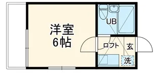 インベストメント宮下本町Ⅱ【205号室】の間取り