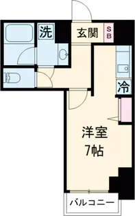 ドルチェParco東京府中【101号室】の間取り