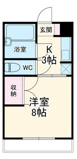 クレストアーク【4階】の間取り