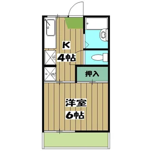 フレグランス・セト【1階】の間取り