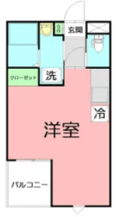 GRISJA【202号室】の間取り