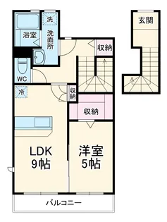 LOTUS中野町【2階】の間取り