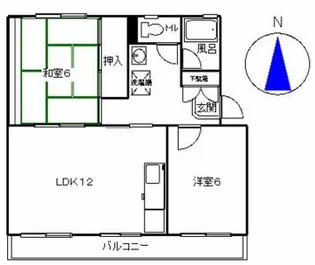 kitahaus【305号室】の間取り