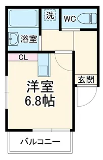 OZ三橋(オズミハシ)【1階】の間取り