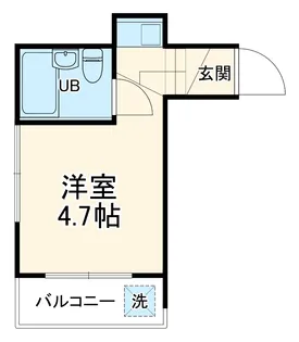 ピュアハウス山手壱番館【2階】の間取り