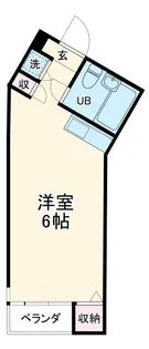 サンライズ相生【205号室】の間取り