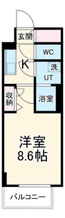 ファステート名古屋駅前アルティス【504号室】の間取り