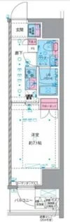 GENOVIA横浜石川町【2階】の間取り