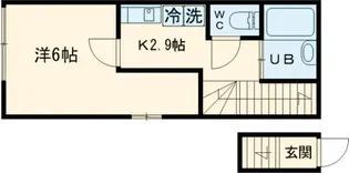 SACRALE小岩【201号室】の間取り