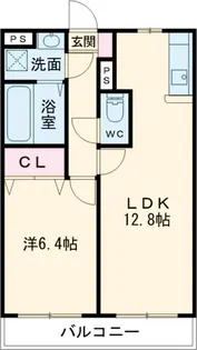 ソル・レヴァンテⅡ【1階】の間取り