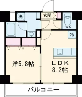 ラフィスタときわ台【1階】の間取り