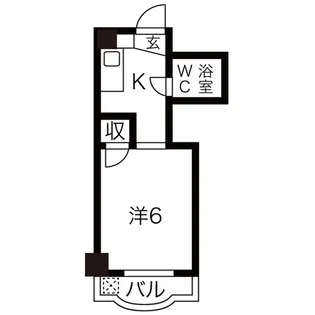 シンフォニースクエアⅡ【2階】の間取り