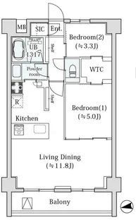 le Sud α(ラ スイッド アルファ)【1階】の間取り