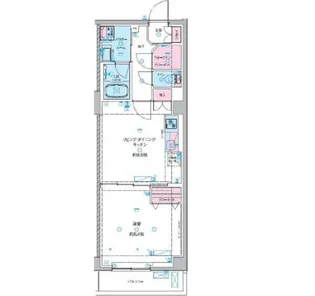 ジェノヴィア桜上水Ⅱ【1階】の間取り