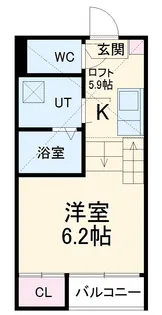 グランメゾン桜【1階】の間取り