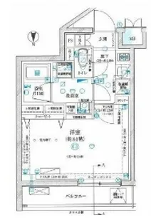 GRAN PASEO神楽坂Ⅱ【2階】の間取り