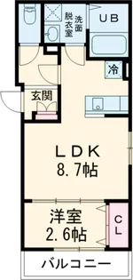 KLEIS町田【2階】の間取り