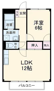 Surplus野菊【202号室】の間取り