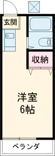 サンヒルズ栗山【1階】の間取り