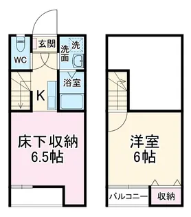 ステージ幕張【1階】の間取り
