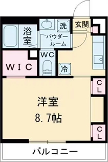 リブリ・ラ サンサリテ【3階】の間取り
