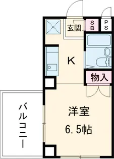 メゾン榊原【306号室】の間取り