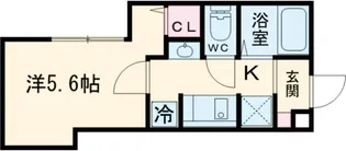 LIFE TOWN YOTSUGI【4階】の間取り
