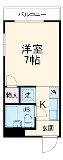 ヴィラ・ソレーユ【2階】の間取り