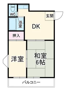 ケイプラザ金田【5階】の間取り